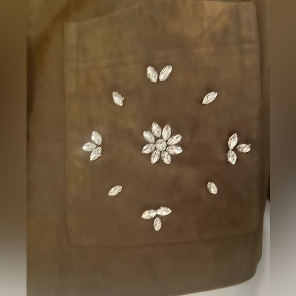 NWT - BLANKNYC Favorite Duo Embellished Faux Suede Jacket - Picture 9 of 9